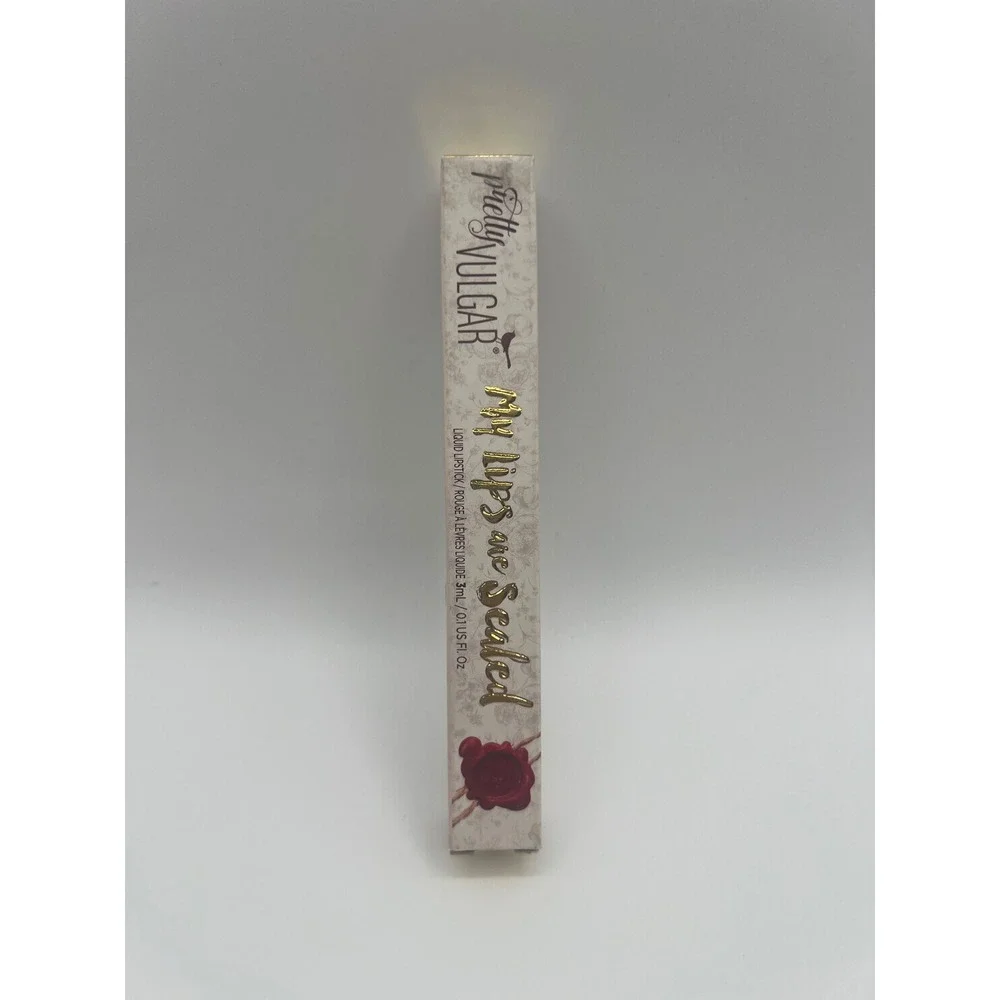 Pretty Vulgar My Lips Are Sealed Liquid Lipstick 107 Forget Me Not Metallic